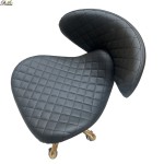 Office Work Tech Chair Factory - Pronne Fashion Modern Casual Lift Master Chair Beauty Salon Chair Black