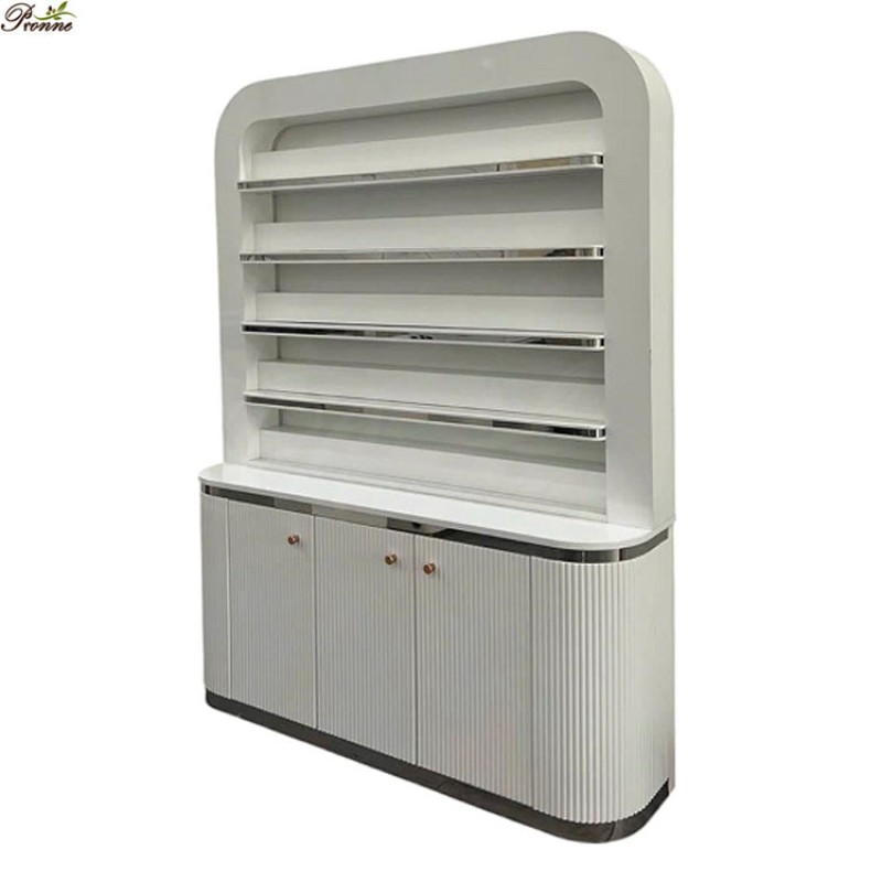 Floor Stand Rack Manufacturer - Modern Salon Furniture Customized with logo Nail Polish Display