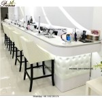Portable Manicure Table Factory - Unique Design Nail Salon Furniture Custom Made Bar Station Wholesale