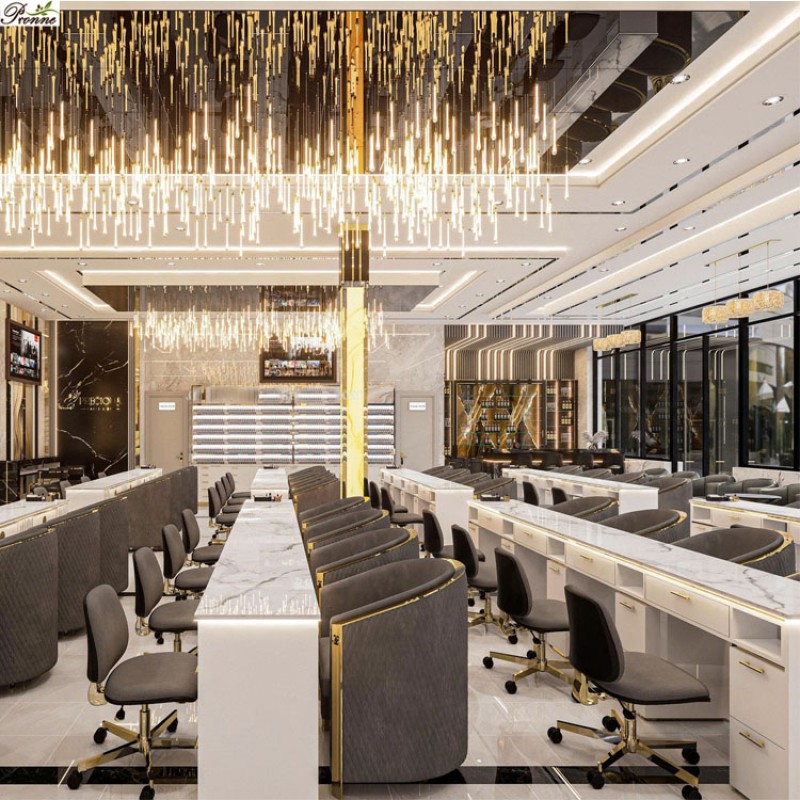 Portable Nail Desk Manufacturer - Nail Supplies Custom Made Portable Folding with Exhaust Fan