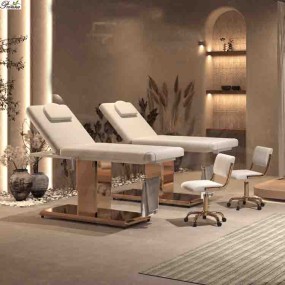 电动按摩桌生产商-厂家批发医疗诊所美容沙龙可调美容沙龙