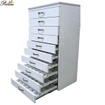 Wall Cabinet Factory - High End Modern Luxury Glossy Marble Top Black Gold LED Back with Onyx