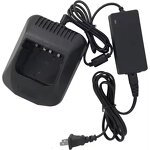 Battery Charger Manufacturer - KSC-24 Single Unit for Kenwood KNB15 KNB14 Walkie Talkie