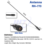 Rubber Antenna Manufacturer - AEcreative Wide-Band for Uniden SDS100 BCD436HP BCD396XT
