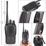 Walkie Talkie Manufacturer - BF-888S UHF 16CH 1500mAh Two Way Radio