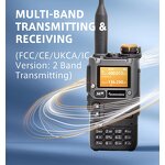 Walkie Talkie Manufacturer - Quansheng UV-K58 Full Band USB C 5W AM FM Handheld Two-Way