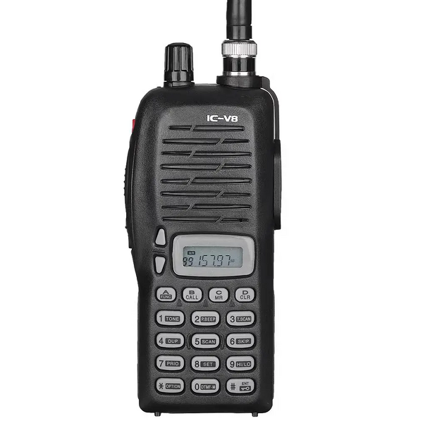 VHF Transceiver Manufacturer - IC-V8 5W VHF Radio Portable 1650Mah NiMH