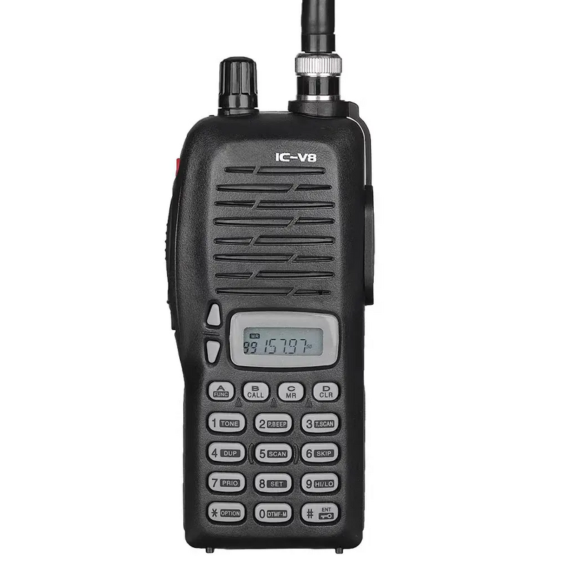 VHF Transceiver Manufacturer - IC-V8 5W VHF Radio Portable 1650Mah NiMH