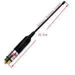 Dual Band VHF UHF Antenna Manufacturer - AL-800 Telescopic for UV-3 Plus UV-5R UV-82