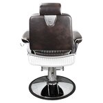 Barber Chair Manufacturer - Modern Leather Black Portable Metal