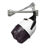 Hair Dryer Manufacturer - White Helmet Wall Mounted Adjustable