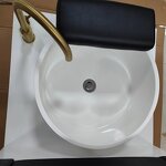 Pedicure Chair Manufacturer - New Design Pink with Discharge Pump