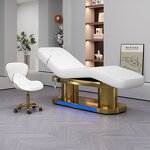 Beauty Bed Manufacturer - Custom King Size Golden Electric Adjustable