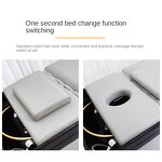 Shampoo Bed Manufacturer - Modern Synthetic Leather with Steam Spa Head