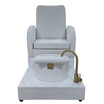 Pedicure Chair Manufacturer - New Design Pink with Discharge Pump