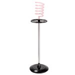 Hair Dryer Holder Manufacturer - Standing Stainless Steel for Salon