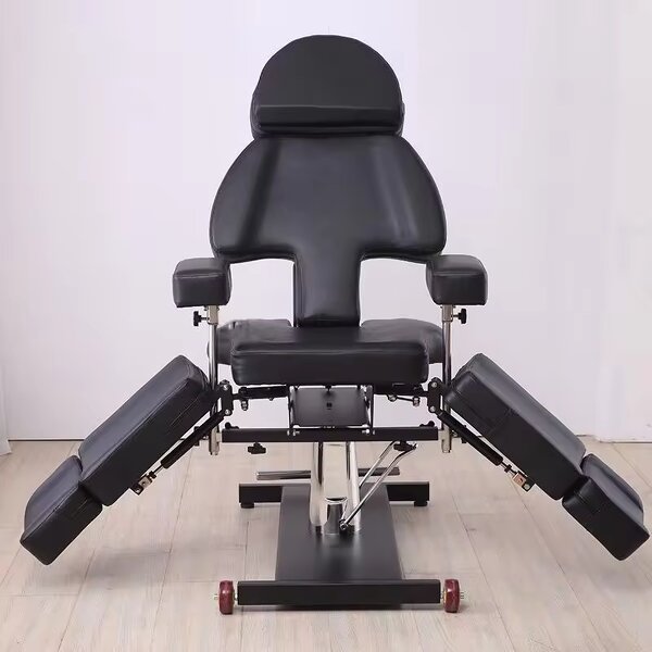 Tattoo Massage Table Manufacturer - Hydraulic Adjustable Synthetic Leather
