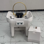 Head Spa Sink Manufacturer - Portable with 50L Tank & 25L Waste Tank