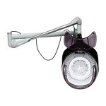 Hair Dryer Manufacturer - White Helmet Wall Mounted Adjustable
