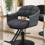 Barber Chair Manufacturer - Modern Luxury Black & Gold for Hair Salon