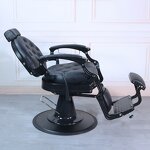 Barber Chair Manufacturer - Modern Portable Leather Green Metal
