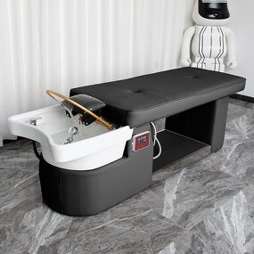 Shampoo Bowl Chair Manufacturer - Hydrotherapy Hot Bed Synthetic Leather