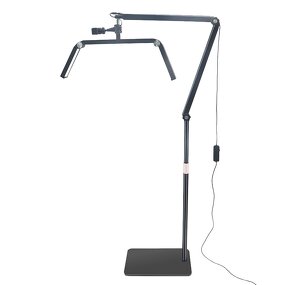 Salon Lamp Manufacturer - 26 Inch Half Moon LED 360 Degree Rotating