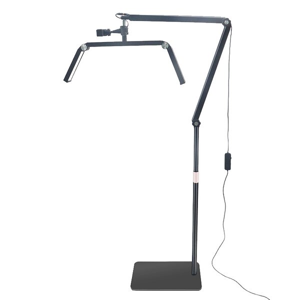 Salon Lamp Manufacturer - 26 Inch Half Moon LED 360 Degree Rotating