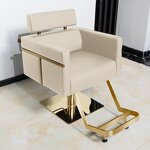 Barber Chair Manufacturer - Custom Comfortable Gold for Hair Cutting