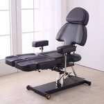 Tattoo Massage Table Manufacturer - Hydraulic Adjustable Synthetic Leather