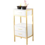 Tool Cart Manufacturer - 3 Drawer Mobile Stainless Steel for Salon