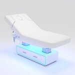 Massage Bed Manufacturer - Custom with Storage & Reclining Lash Bed