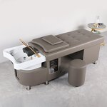 Shampoo Bowl Chair Manufacturer - Hydrotherapy Hot Bed Synthetic Leather