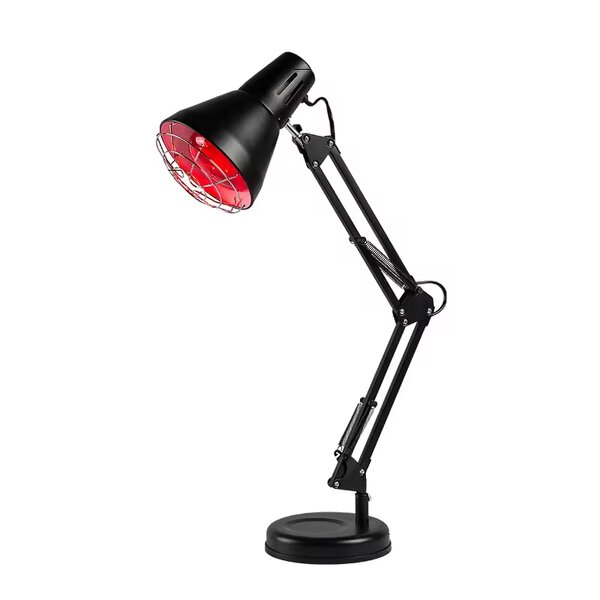 Red Light Therapy Lamp Manufacturer - Black Portable 150W Near Infrared