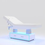 Massage Bed Manufacturer - Custom with Storage & Reclining Lash Bed