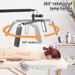 Salon Lamp Manufacturer - 26 Inch Half Moon LED 360 Degree Rotating