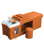 Shampoo Sink Manufacturer - Portable Blue Bowl & Chair for Hair Spa