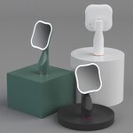 Makeup Mirror Manufacturer - LED Desktop with 360 Degree Rotation