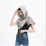 Anti Radiation Scarf - Custom Fashion 5G EMF Shielding Silk Pocket for Women