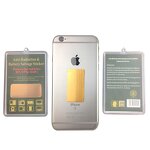 EMF Protection Sticker - Negative Ion Rectangular Metal Harmonising Design