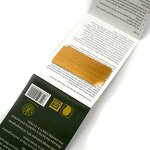EMF Protection Sticker - Negative Ion Rectangular Metal Harmonising Design