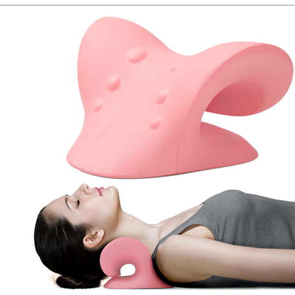 Cervical Traction Pillow - Neck Shoulder Relaxer Pain Relief Neck Stretcher