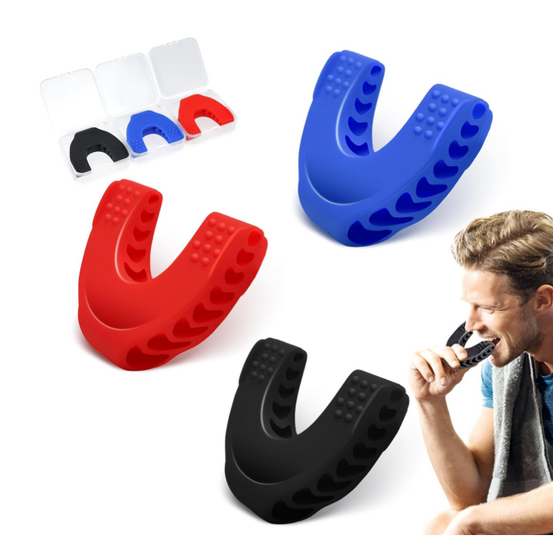 Jaw Exerciser Tool - Face Neck Muscle Trainer Reduce Stress Cravings Jawline