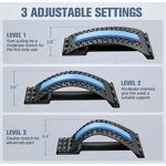 Back Stretcher - Sports Fitness Pain Relief Lumbar Magic Backcracker Massager