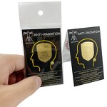 Anti Radiation Sticker - 24K Gold Negative Ion EMF Protection for Mobile Phones