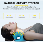 Cervical Traction Pillow - Neck Shoulder Relaxer Pain Relief Neck Stretcher
