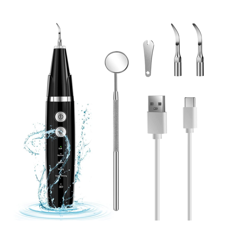 Ultrasonic Tooth Cleaner - Electric Tartar Stains Removal Oral Cleaning Machine