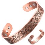 Tree of Life Bracelet - Retro Red Copper Snake Magnetic Therapy Jewelry