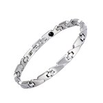Titanium Steel Bracelet - Creative Light Luxury Negative Ion Health Massage