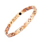 Titanium Steel Bracelet - Creative Light Luxury Negative Ion Health Massage